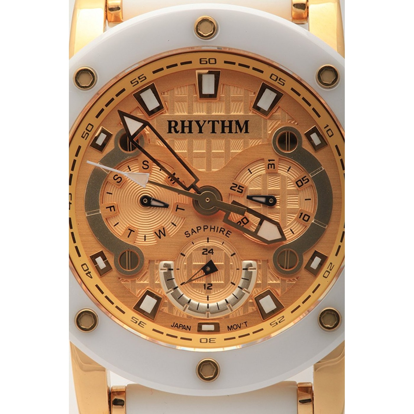 Rhythm Japan AV1503L Automatic Leather Strap Gent's Dress Watches Review -  YouTube